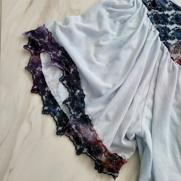 Tie dyed lace blouse - Picture 5 of 5